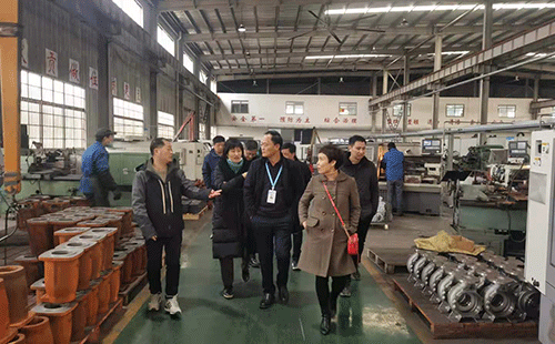縣政協(xié)委員走訪江南泵閥