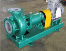 IHF型耐磨耐腐蝕塑料離心泵研制