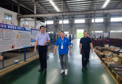 宋輝來江南泵閥開展優(yōu)化營商環(huán)境走訪調(diào)